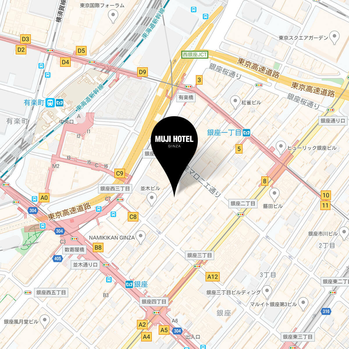 〒104-0061 東京都中央区銀座3-3-5 6F<br>
（出入口は銀座レンガ通り）